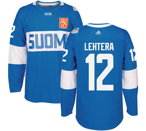 Team Finland #12 Jori Lehtera Blue 2016 World Cup Stitched NHL Jersey Team Finland #12 Jori Lehtera Blue 2016 World Cup Stitched NHL Jersey