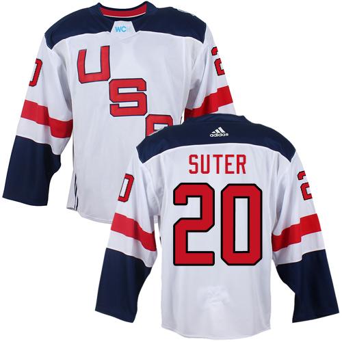 Team USA #20 Ryan Suter White 2016 World Cup Stitched Youth NHL Jersey Team USA #20 Ryan Suter White 2016 World Cup Stitched Youth NHL Jersey