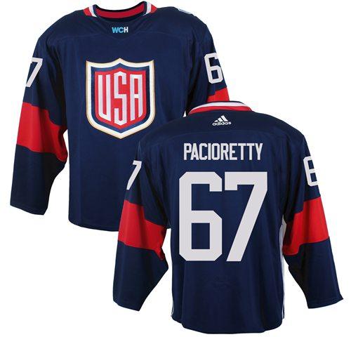 Team USA #67 Max Pacioretty Navy Blue 2016 World Cup Stitched Youth NHL Jersey