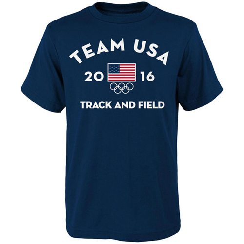 Team USA Track and Field NGB Very Official National Governing Body T-Shirt Navy Team USA Track and Field NGB Very Official National Governing Body T-Shirt Navy