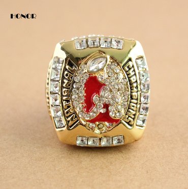 The NCAA 2011 football championship rings