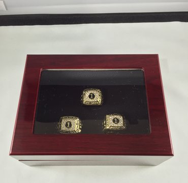 The NFL fantasy football team championship ring suits(2011-2012-2013 )
