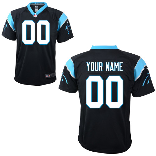 Toddler Nike Carolina Panthers Customized Game Team Color Jersey Toddler Nike Carolina Panthers Customized Game Team Color Jersey