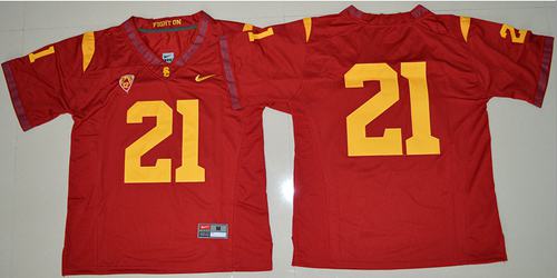 Trojans #21 Adoree' Jackson Red Limited Stitched NCAA Jersey Trojans #21 Adoree' Jackson Red Limited Stitched NCAA Jersey