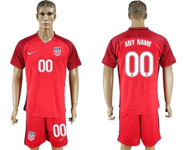 USA Personalized Home Custom Soccer Country Jersey