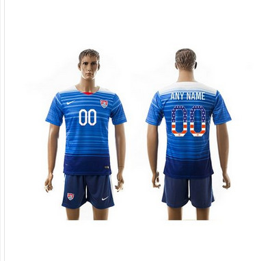 USA Personalized Independence Day Away Soccer Country Jersey