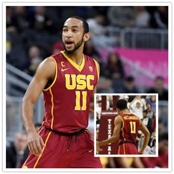 USC Trojans #11 McLaughlin 2017 Pac-12 Men's Basketbal Jerseys