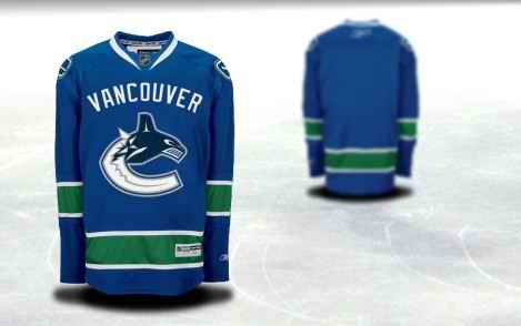 Vancouver Canucks Men Customized Blue Jersey Vancouver Canucks Men Customized Blue Jersey