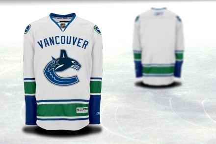 Vancouver Canucks Men Customized White Jersey Vancouver Canucks Men Customized White Jersey