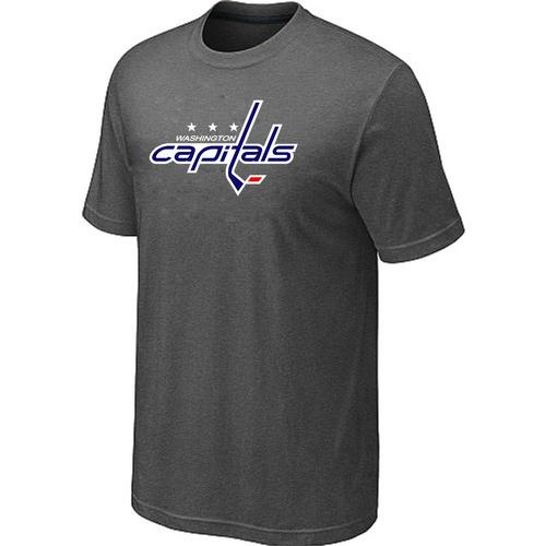 Washington Capitals Big & Tall Logo Crow Grey NHL T-Shirt