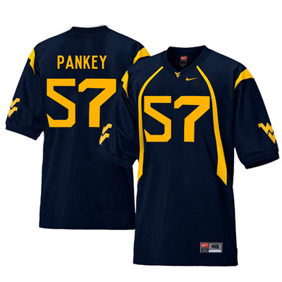 West Virginia Mountaineers 57 Adam Pankey Navy College Football Jersey West Virginia Mountaineers 57 Adam Pankey Navy College Football Jersey