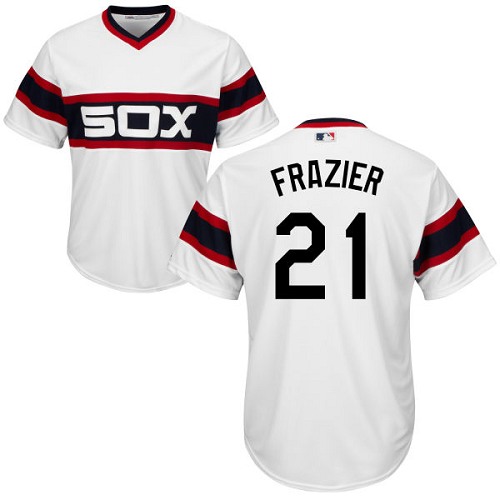White Sox #21 Todd Frazier White Alternate Home Cool Base Stitched Youth MLB Jersey