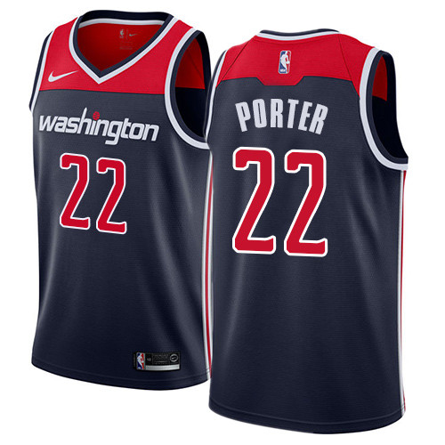 Wizards #22 Otto Porter Navy Blue Women's Basketball Swingman Statement Edition Jersey