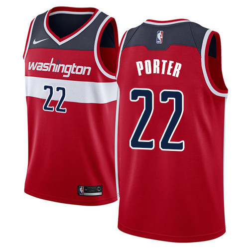 Wizards #22 Otto Porter Red Youth Basketball Swingman Icon Edition Jersey