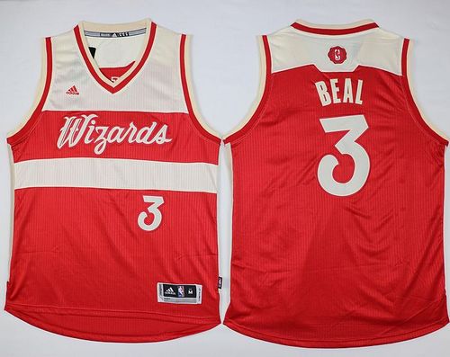 Wizards #3 Bradley Beal Red 2015-2016 Christmas Day Stitched NBA Jersey Wizards #3 Bradley Beal Red 2015-2016 Christmas Day Stitched NBA Jersey