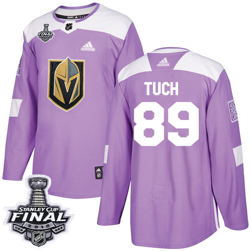 Women's Adidas Golden Knights #89 Alex Tuch Purple Authentic Fights Cancer 2018 Stanley Cup Final Stitched Youth NHL Jersey Women's Adidas Golden Knights #89 Alex Tuch Purple Authentic Fights Cancer 2018 Stanley Cup Final Stitched Youth NHL Jersey