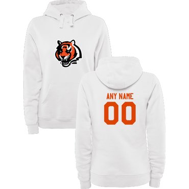 Women's Cincinnati Bengals Design Your Own Pullover Hoodie Women's Cincinnati Bengals Design Your Own Pullover Hoodie