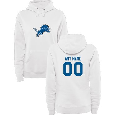 Women's Detroit Lions Design Your Own Pullover Hoodie