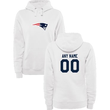Women's New England Patriots Design Your Own Pullover Hoodie