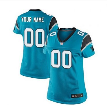 Women's Nike Carolina Panthers Customized Elite Blue Alternate NFL Jersey