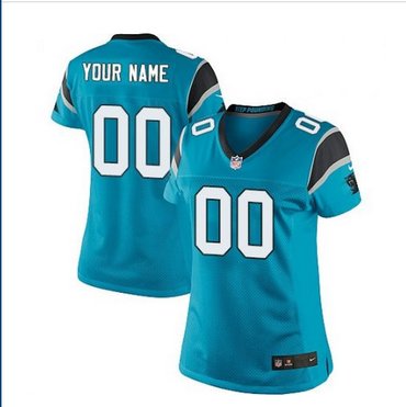 Women's Nike Carolina Panthers Customized Limited Blue Alternate NFL Jersey