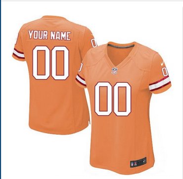 Women's Nike Tampa Bay Buccaneers Customized Elite Orange Glaze Alternate NFL Jersey Women's Nike Tampa Bay Buccaneers Customized Elite Orange Glaze Alternate NFL Jersey