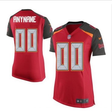 Women's Nike Tampa Bay Buccaneers Customized Elite Red Team Color NFL Jersey Women's Nike Tampa Bay Buccaneers Customized Elite Red Team Color NFL Jersey