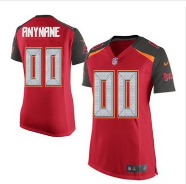 Women's Nike Tampa Bay Buccaneers Customized Limited Red Team Color NFL Jersey Women's Nike Tampa Bay Buccaneers Customized Limited Red Team Color NFL Jersey
