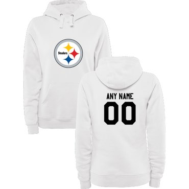 Women's Pittsburgh Steelers Design Your Own Pullover Hoodie Women's Pittsburgh Steelers Design Your Own Pullover Hoodie
