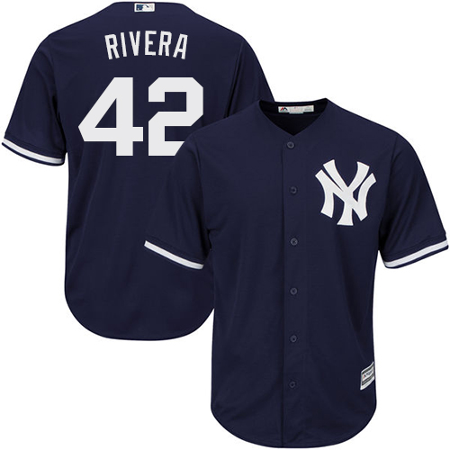 Yankees Navy blue Cool Base Customized Stitched MLB Jersey