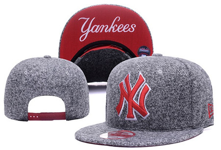 Yankees Team Logo Gray Snapback Adjustable Hat Yankees Team Logo Gray Snapback Adjustable Hat