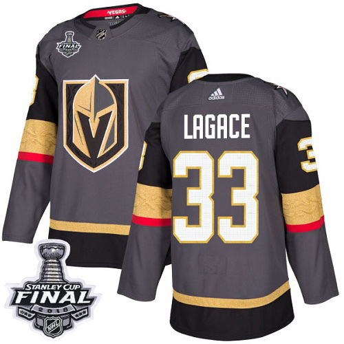 Adidas Golden Knights #33 Maxime Lagace Grey Home Authentic 2018 Stanley Cup Final Stitched Youth NHL Jersey Adidas Golden Knights #33 Maxime Lagace Grey Home Authentic 2018 Stanley Cup Final Stitched Youth NHL Jersey