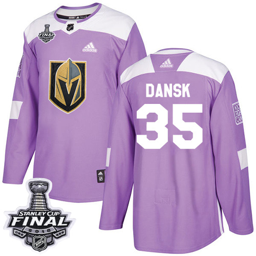 Adidas Golden Knights #35 Oscar Dansk Purple Authentic Fights Cancer 2018 Stanley Cup Final Stitched Youth NHL Jersey Adidas Golden Knights #35 Oscar Dansk Purple Authentic Fights Cancer 2018 Stanley Cup Final Stitched Youth NHL Jersey