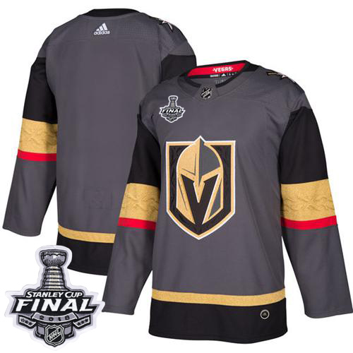 Adidas Golden Knights Blank Grey Home Authentic 2018 Stanley Cup Final Stitched Youth NHL Jersey Adidas Golden Knights Blank Grey Home Authentic 2018 Stanley Cup Final Stitched Youth NHL Jersey