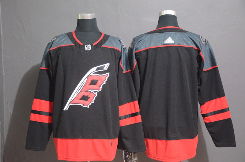 Youth Hurricanes Blank Black Youth Adidas Jersey