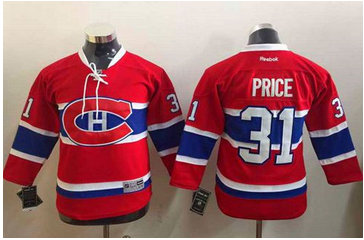 Youth Montreal Canadiens #31 Carey Price Stitched CH Red NHL Jersey Youth Montreal Canadiens #31 Carey Price Stitched CH Red NHL Jersey