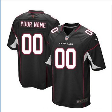 Youth Nike Arizona Cardinals Customized Limited Black Alternate NFL Jersey