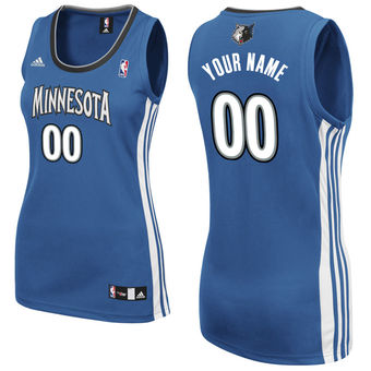 adidas Minnesota Timberwolves Women's Custom Replica Road Jersey