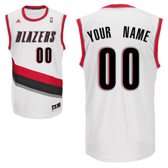 adidas Portland Trail Blazers Custom Replica Home Jersey adidas Portland Trail Blazers Custom Replica Home Jersey