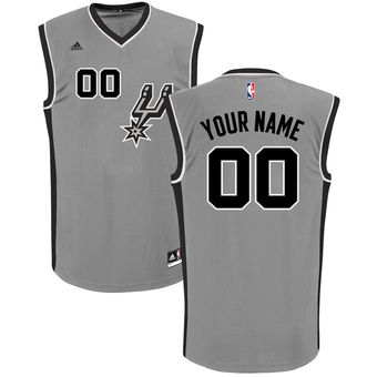 adidas San Antonio Spurs Custom Replica Alternate Jersey adidas San Antonio Spurs Custom Replica Alternate Jersey