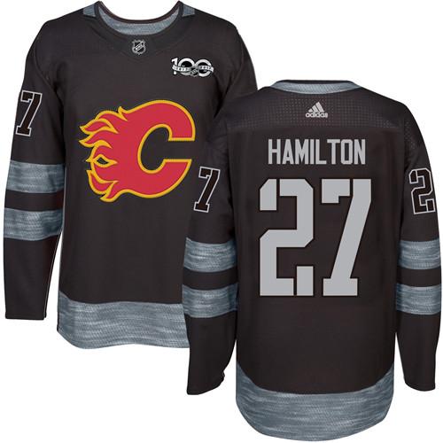 Adidas Flames #27 Dougie Hamilton Black 1917-2017 100th Anniversary Stitched NHL Jersey Adidas Flames #27 Dougie Hamilton Black 1917-2017 100th Anniversary Stitched NHL Jersey