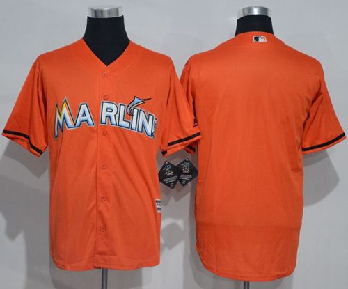 marlins Blank Orange New Cool Base Stitched MLB Jersey marlins Blank Orange New Cool Base Stitched MLB Jersey